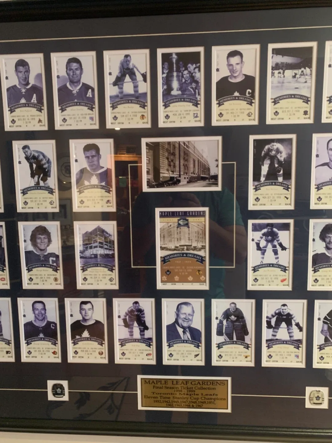 Maple Leaf Gardens Framed Ticket Collection image indicator(2)