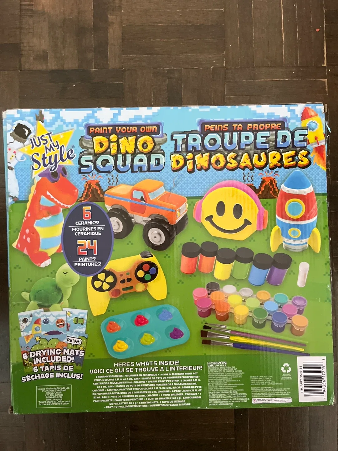 New Just My Style Paint Your Own Dino Squad image indicator(3)