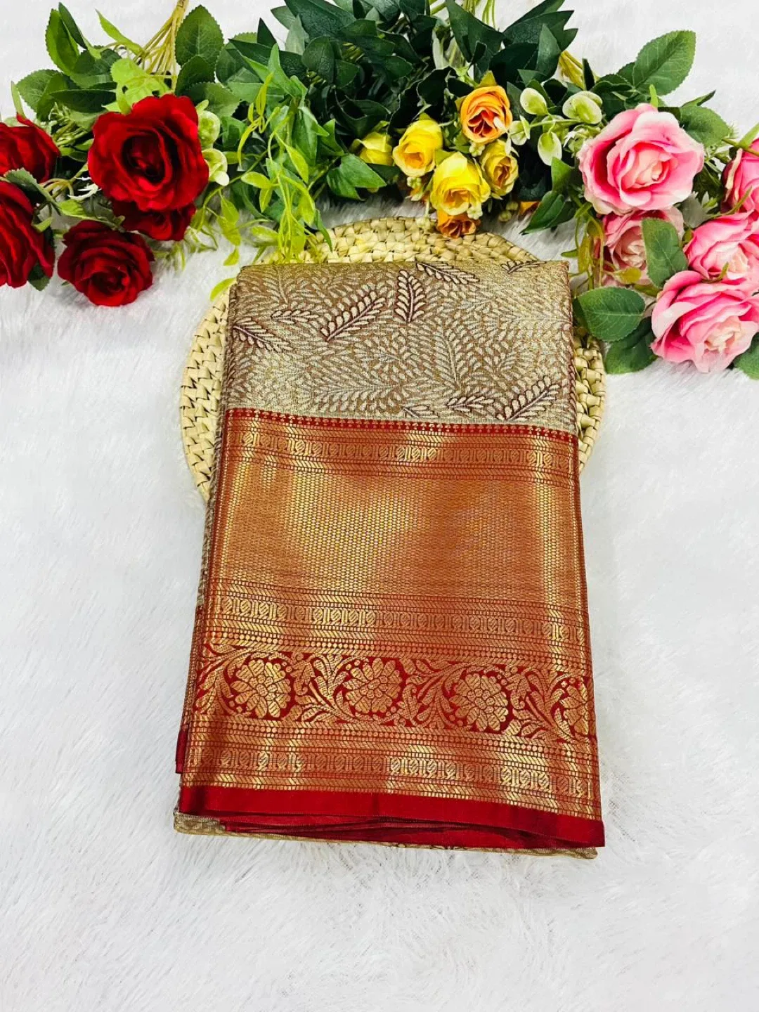 Beautiful Silk Sarees - Assorted Colours image indicator(4)