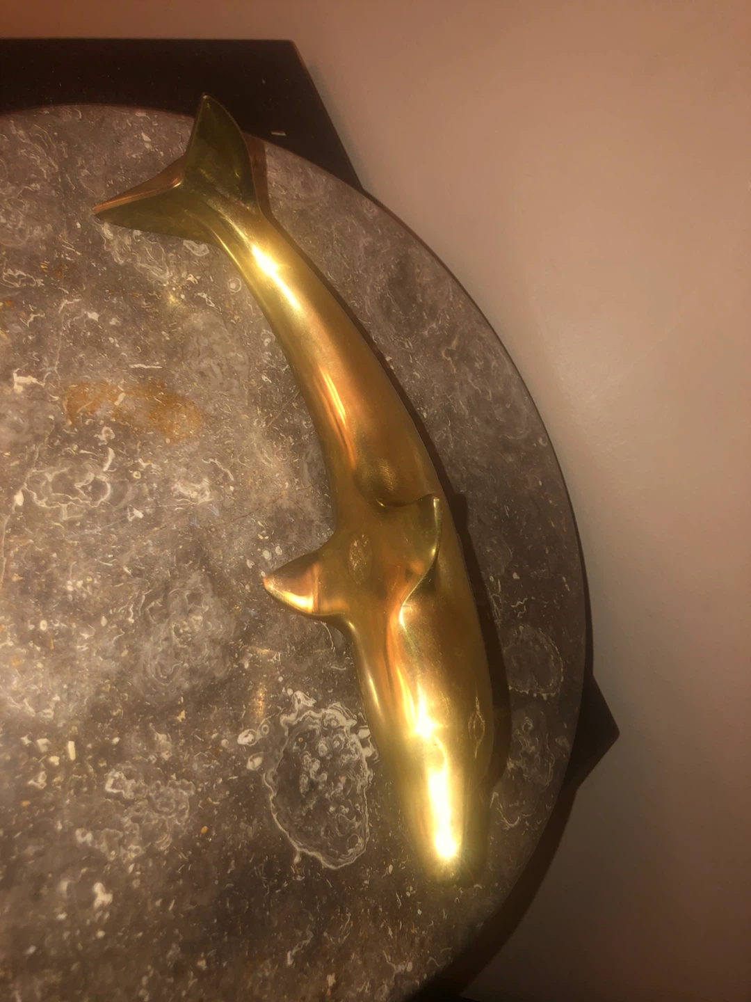 Vintage brass dolphin figurine/firm price - photo 2
