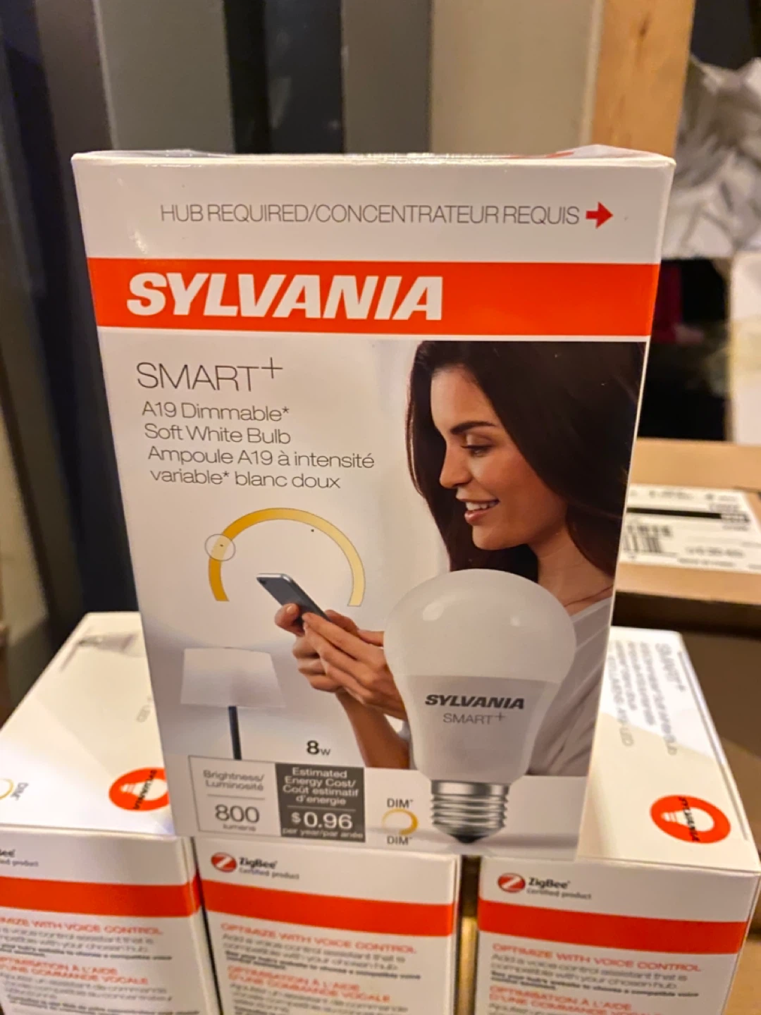Sylvania Smart+ A19 Dimmable Soft White Bulb