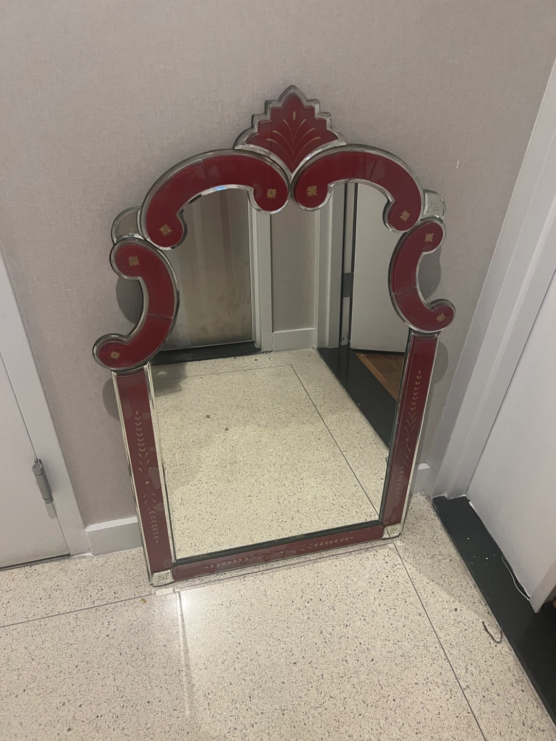 Maitland-Smith Vintage Venetian Style Wall Mirror