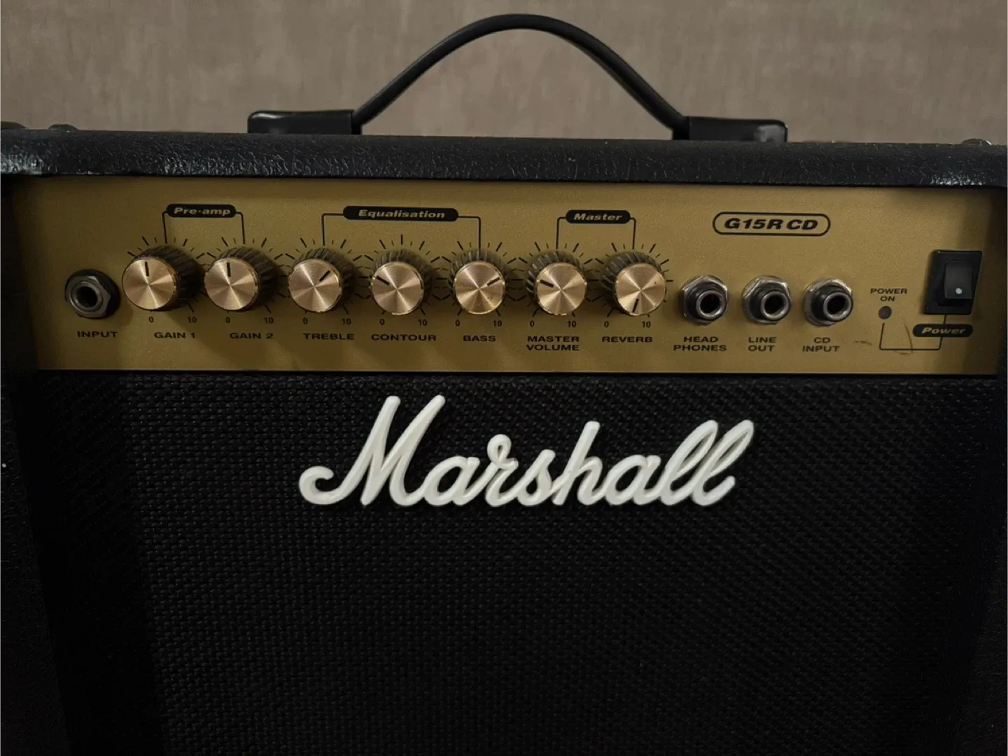 Marshall G15R CD Guitar Amplifier image indicator(2)