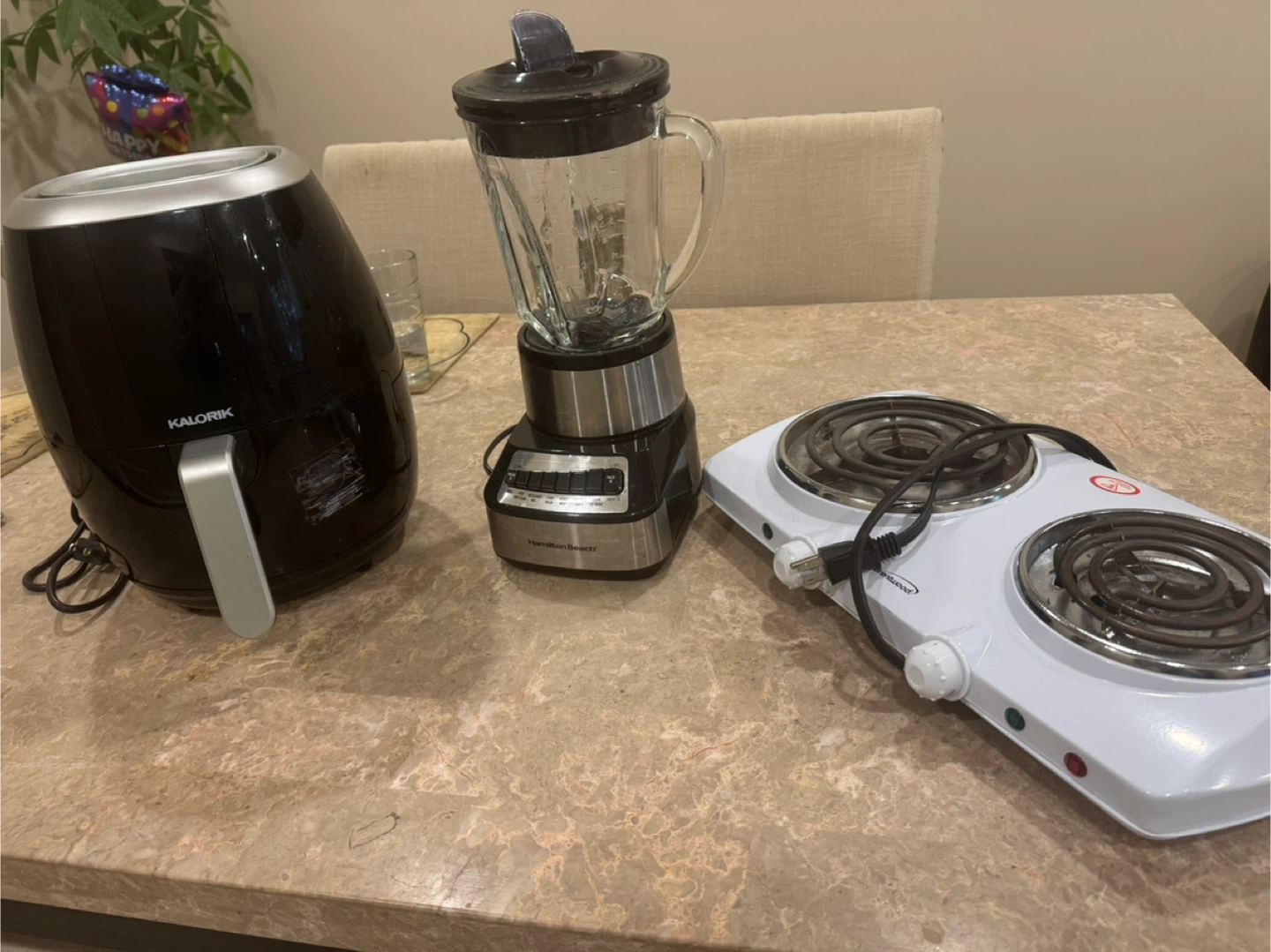 – Air Fryer + Blender + Double Hot Plate (3-in-1 Deal!) - photo 5