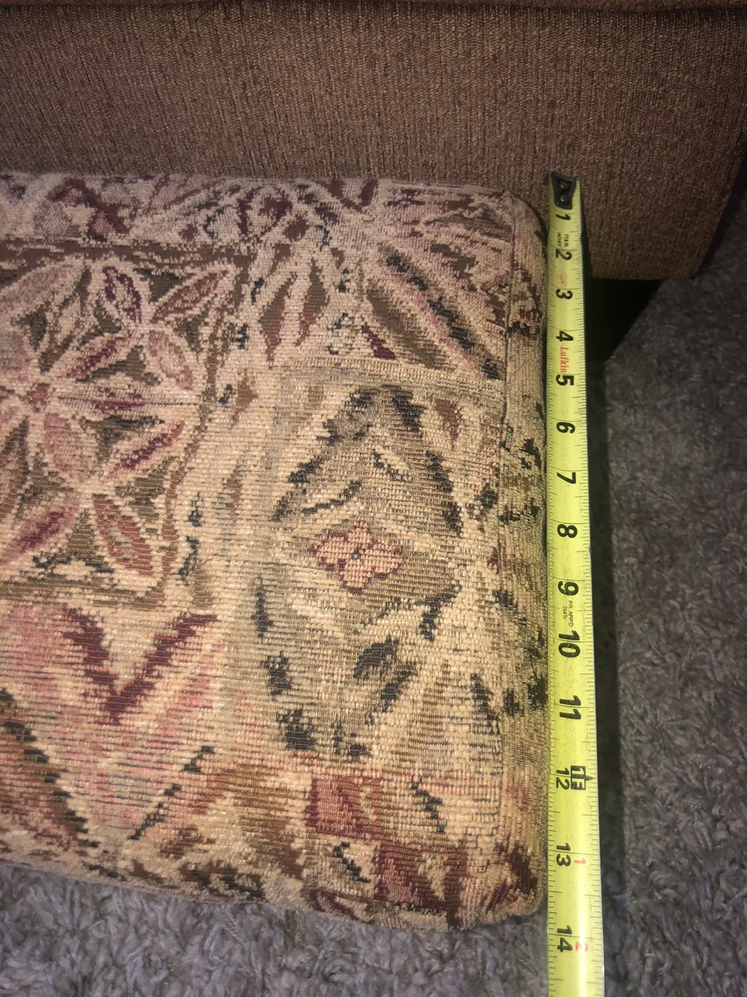 Upholstered Footstool Ottoman