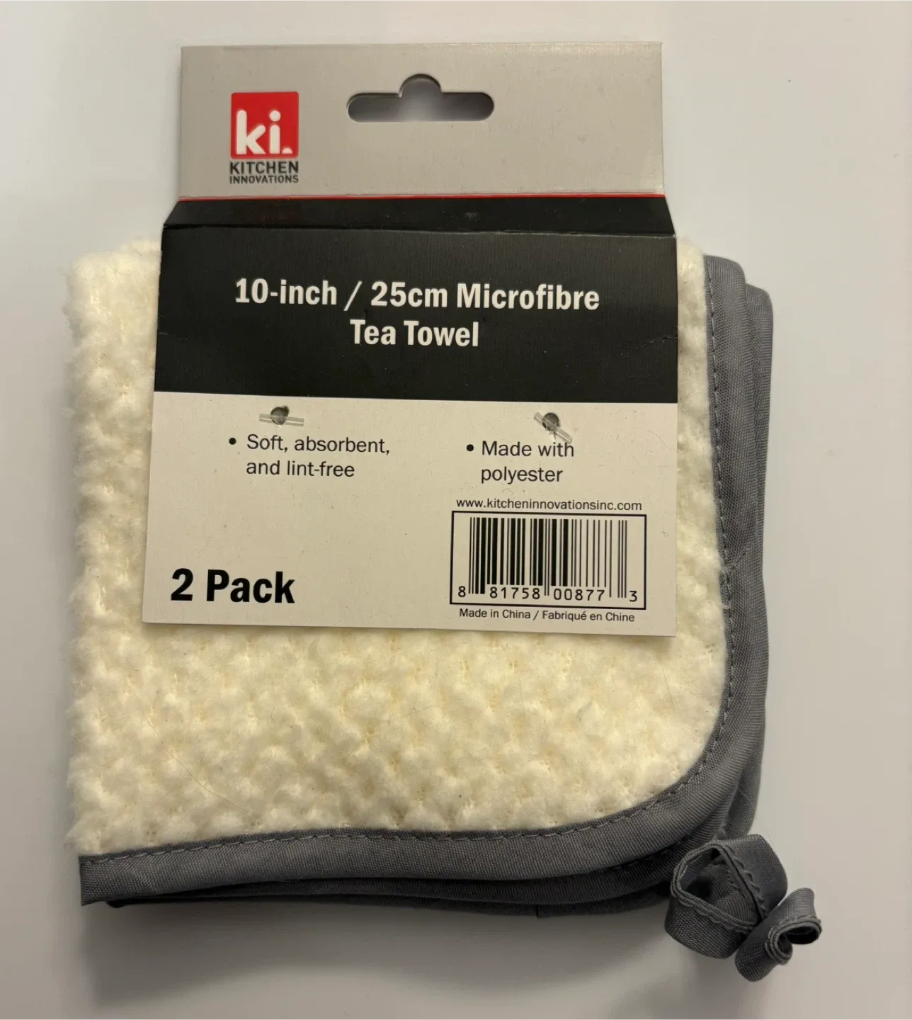 ✨✨Kitchen Innovations Microfibre Tea Towel - 2 Pack thumbnail