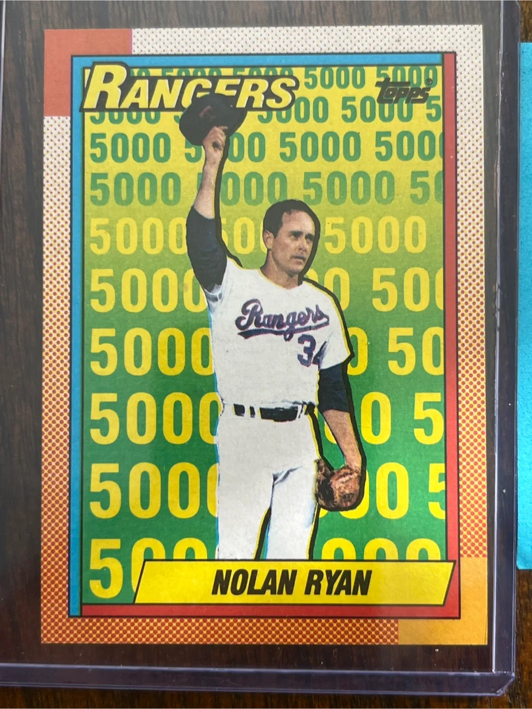 Nolan Ryan Baseball Cards - Topps 5000 Strikeouts image indicator(6)