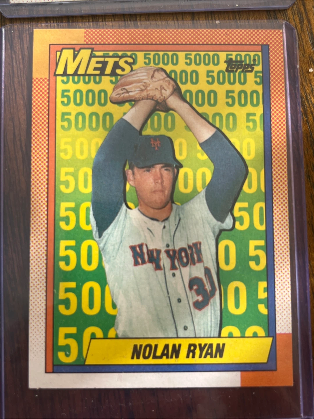 Nolan Ryan Baseball Cards - Topps 5000 Strikeouts - photo 3