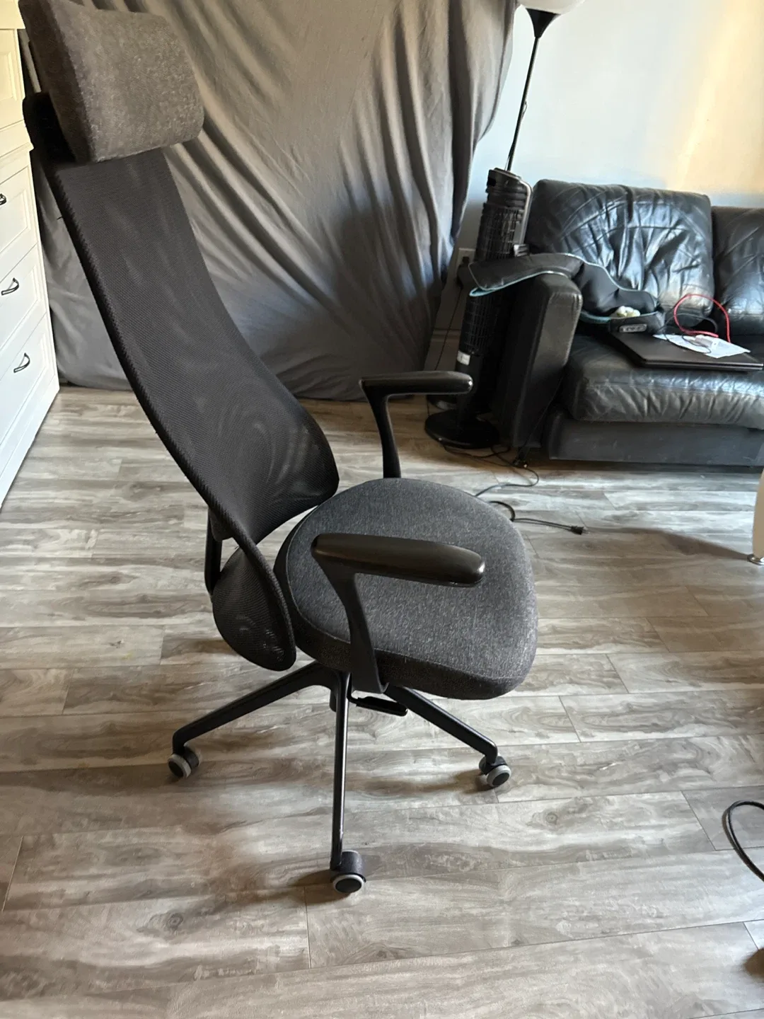 Grey Mesh Office Chair image indicator(2)