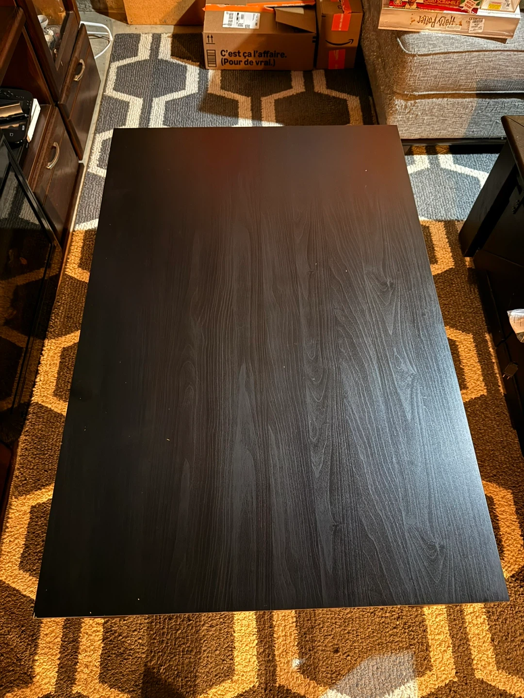 IKEA Lack Coffee Table - Black-Brown