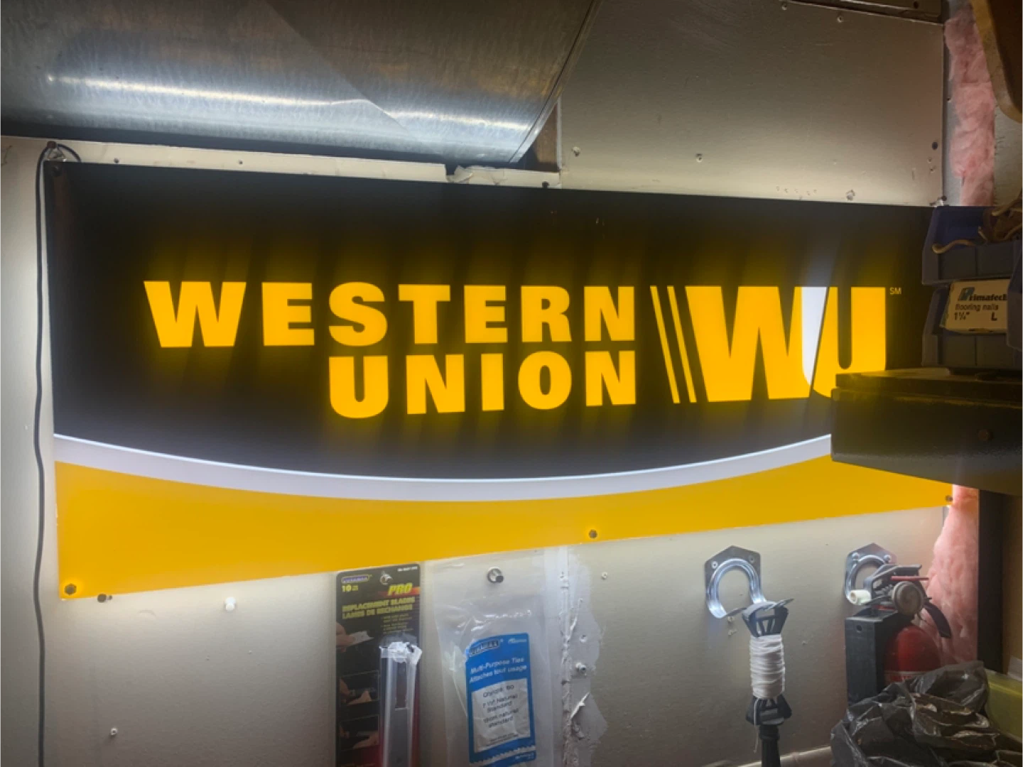 Western Union Sign