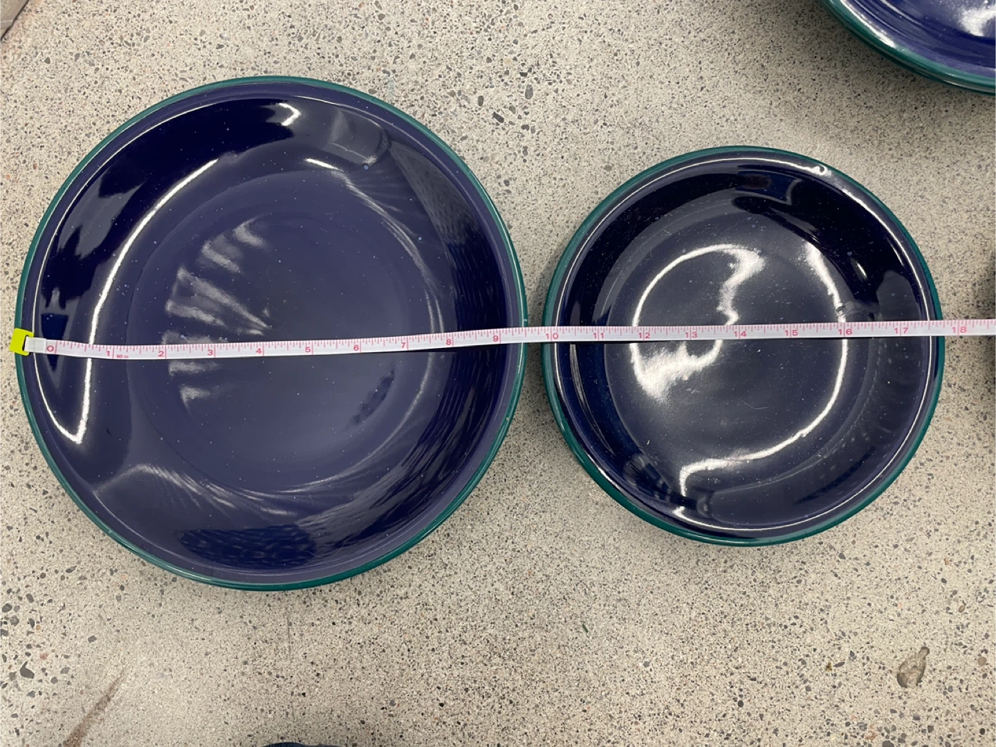 Plates & Mugs Set - Blue/Green - photo 2