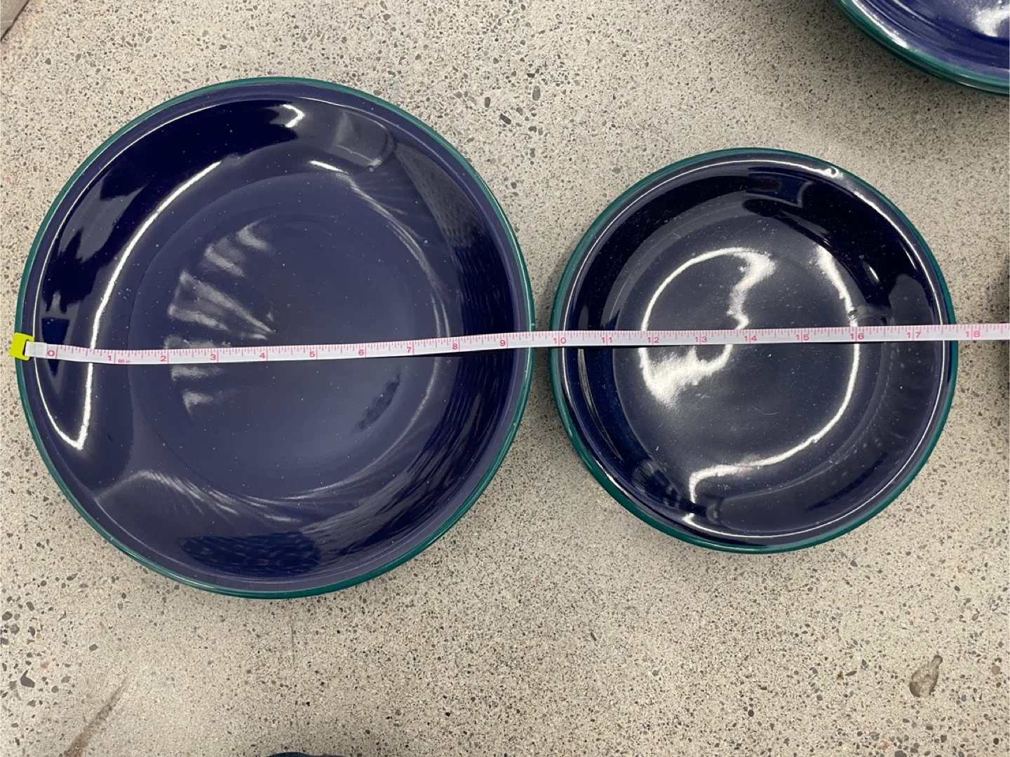 Plates & Mugs Set - Blue/Green image indicator(2)