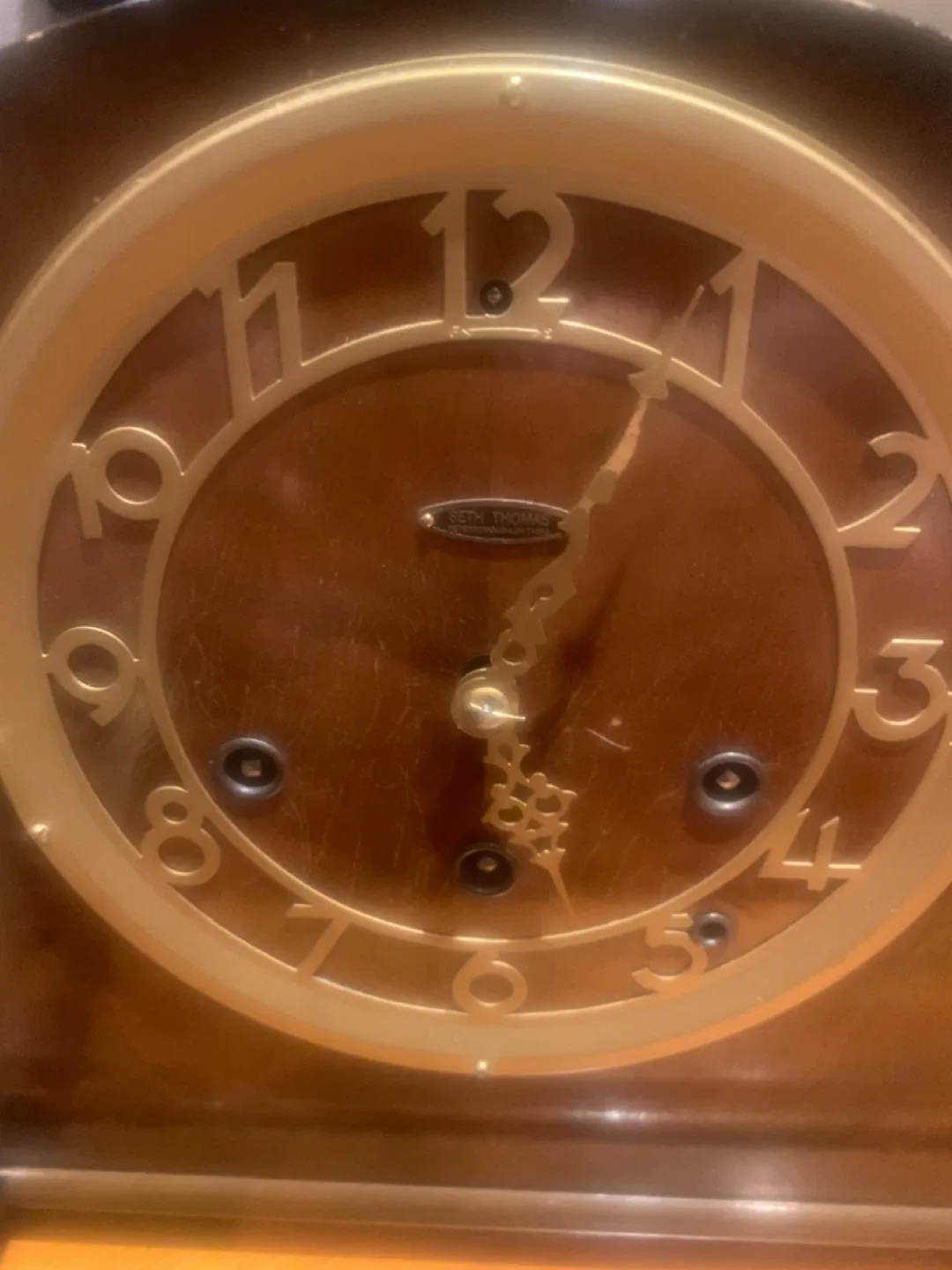 Seth Thomas Portsmouth Mantle Clock image indicator(2)