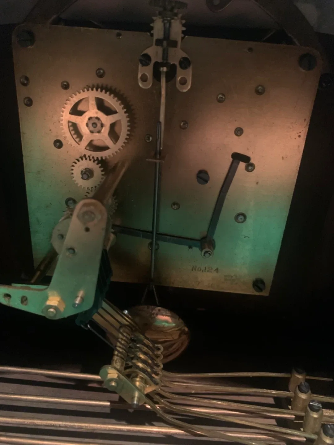 Seth Thomas Portsmouth Mantle Clock image indicator(7)