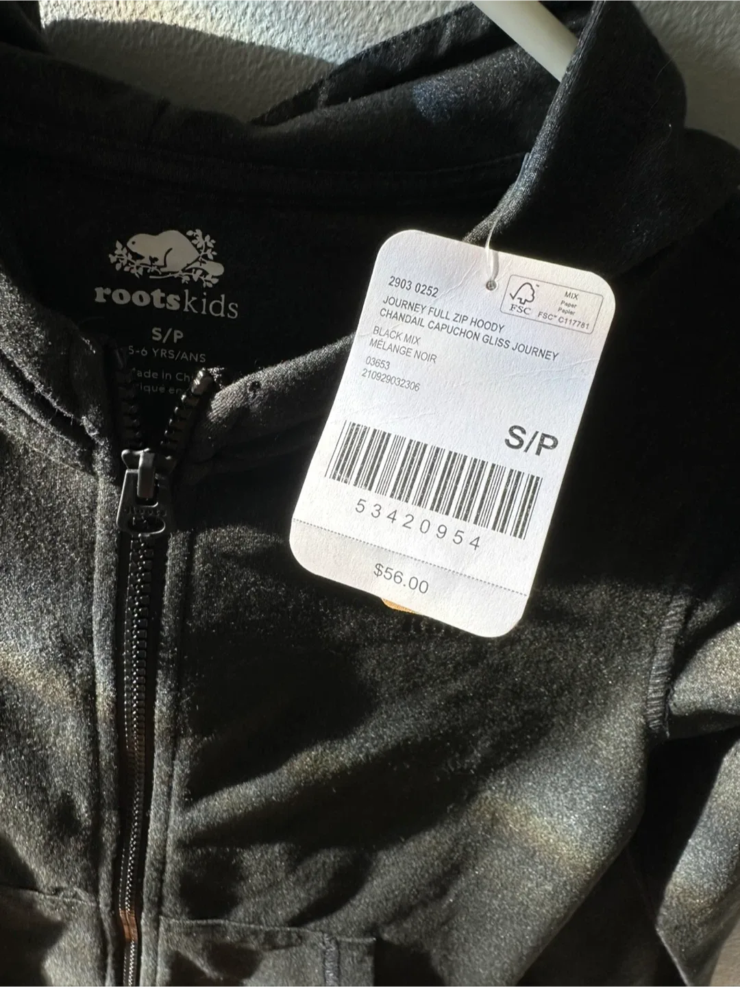 Roots Kids Journey Full Zip Hoodie ❗️FINAL PRICE ❗️ image indicator(4)