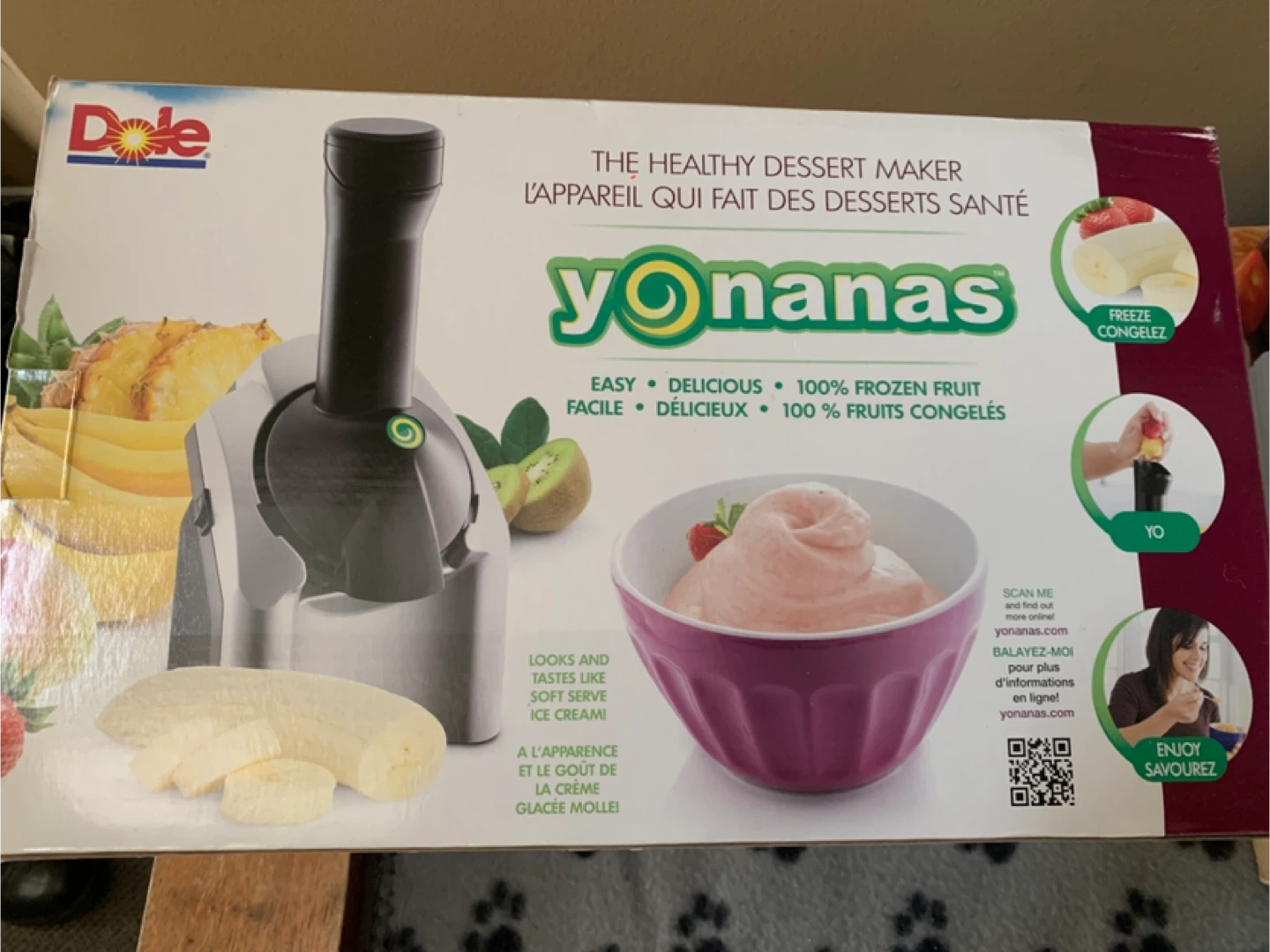 Dole Yonanas Healthy Dessert Maker