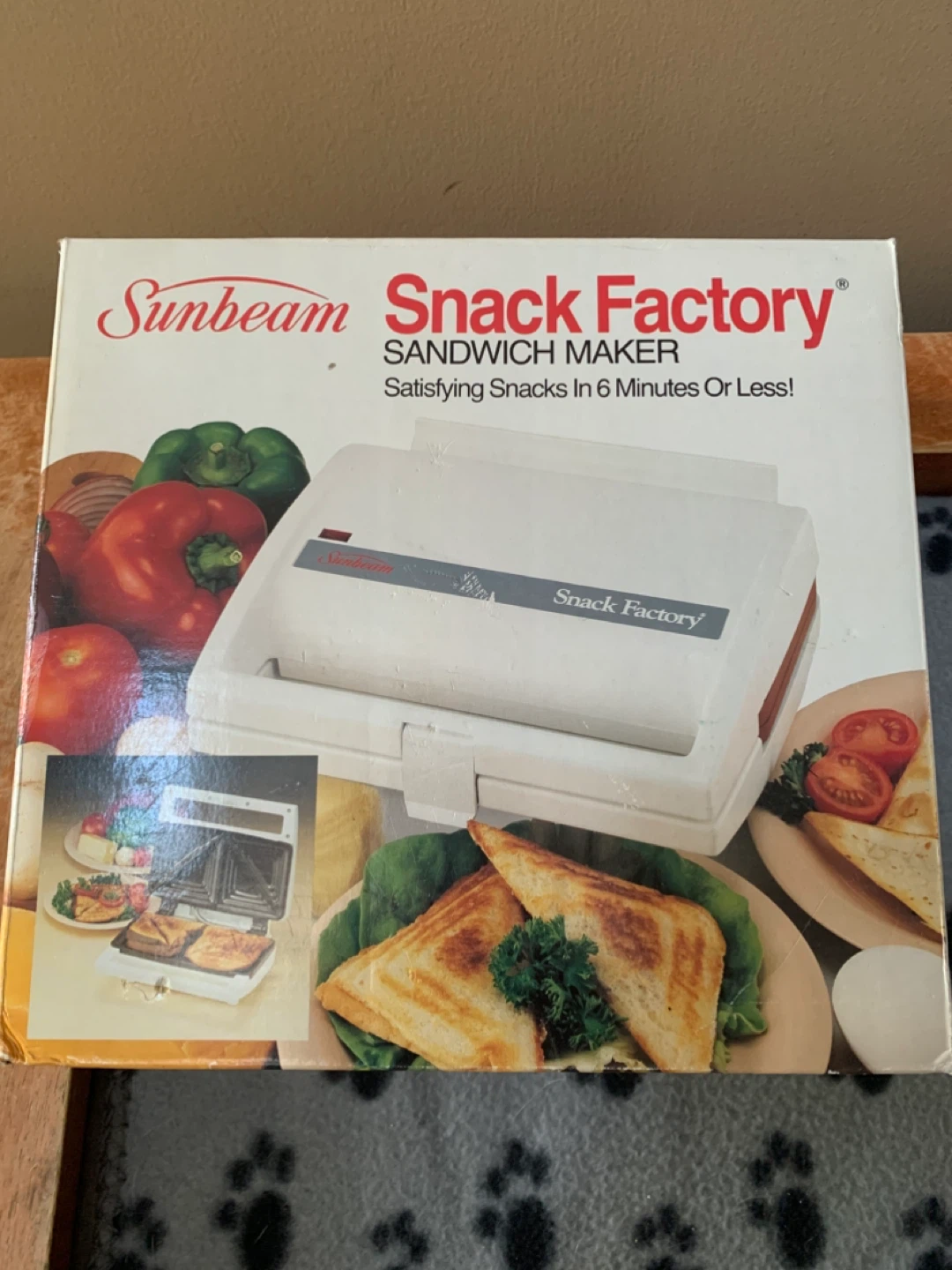 Sunbeam Snack Factory Sandwich Maker