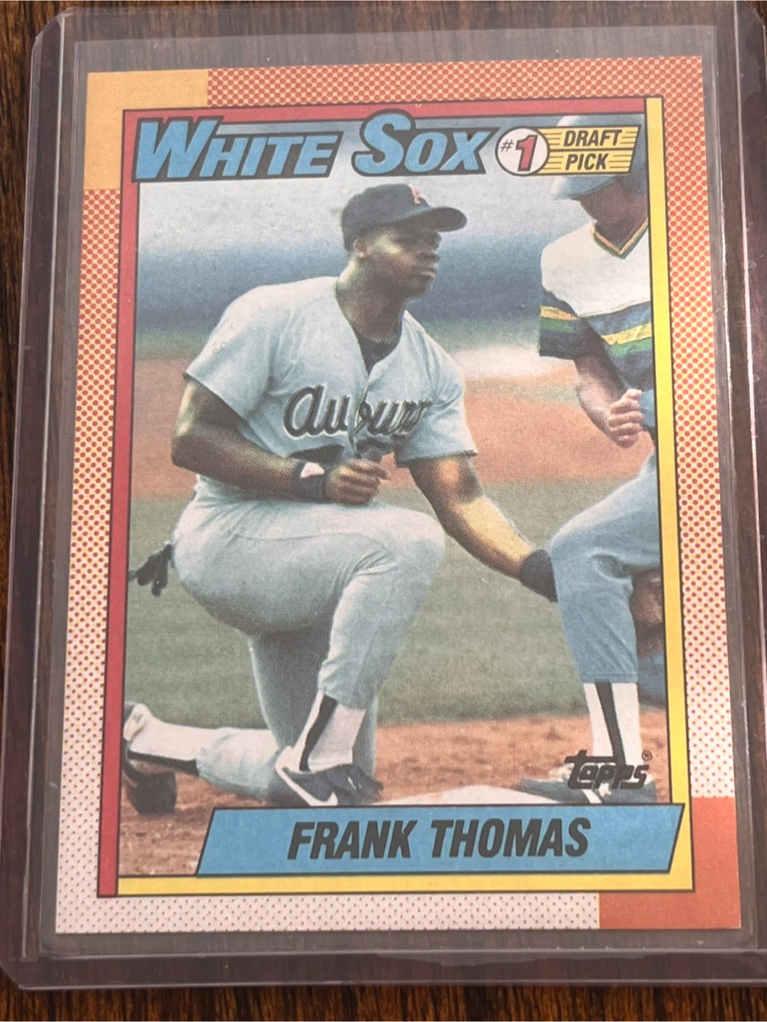 Topps #414 FRANK THOMAS Chicago White Sox ROOKIE Card - photo 2