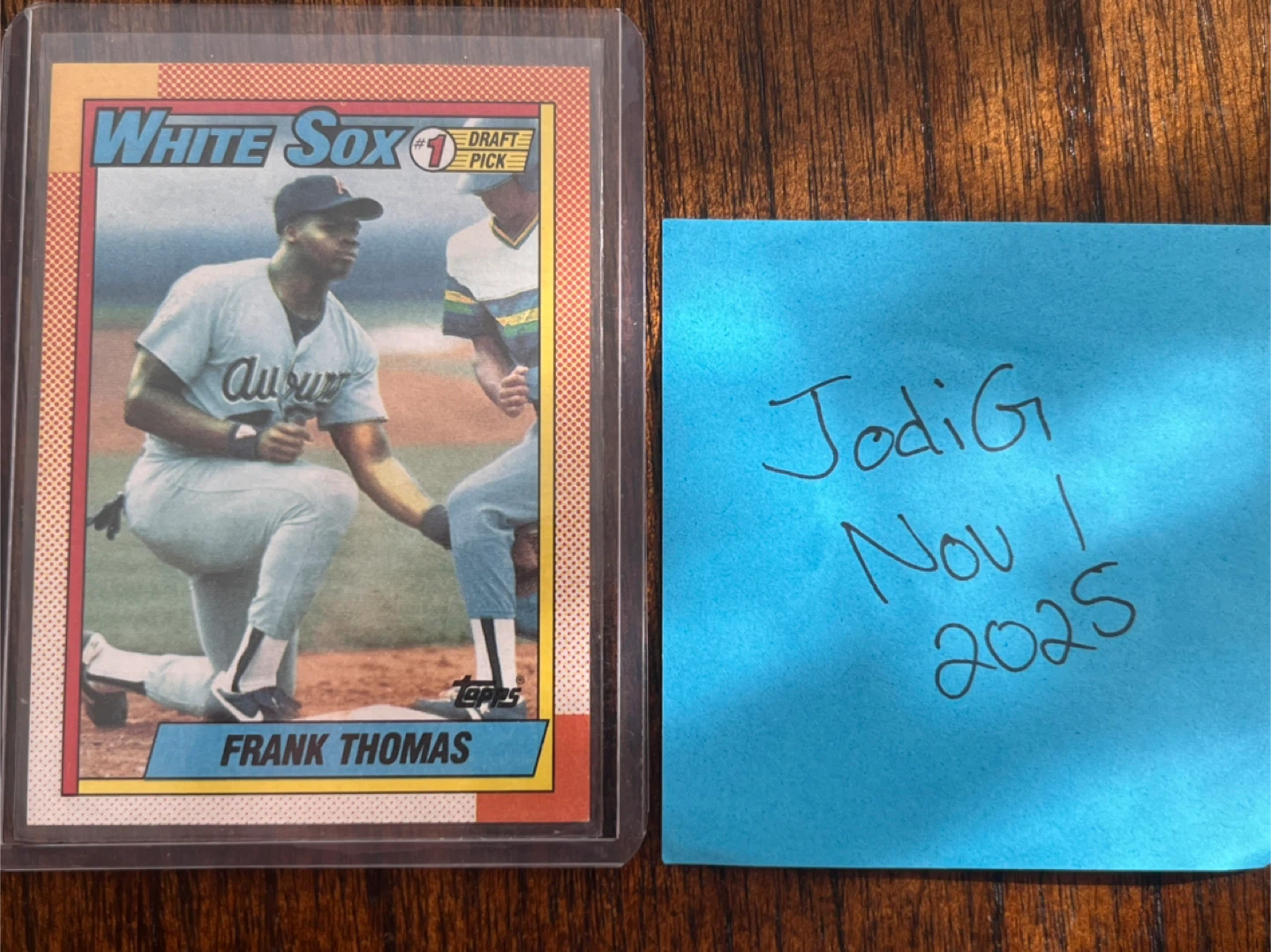 Topps #414 FRANK THOMAS Chicago White Sox ROOKIE Card