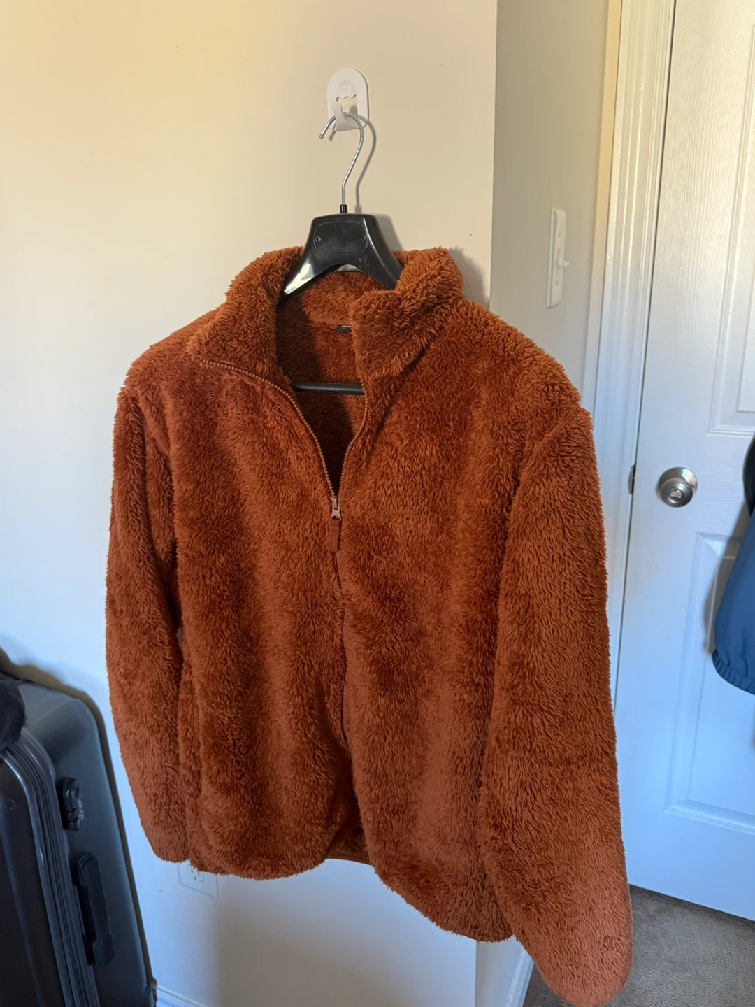 Uniqlo Fluffy Yarn Fleece Full-Zip Jacket - M - photo 2