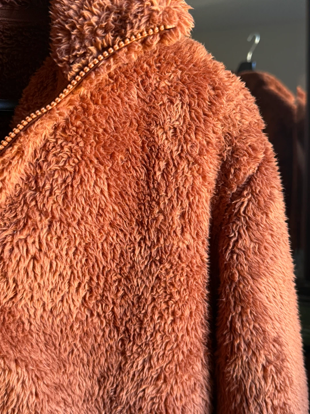 Uniqlo Fluffy Yarn Fleece Full-Zip Jacket - M - photo 3