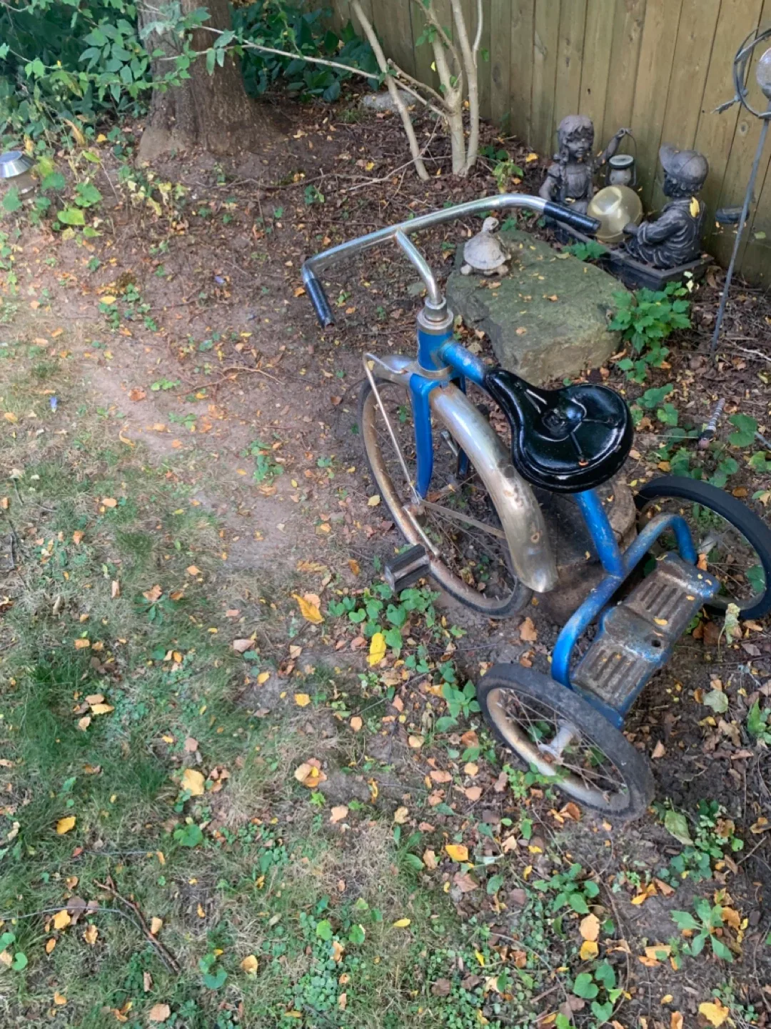 Vintage Blue Tricycle image indicator(3)