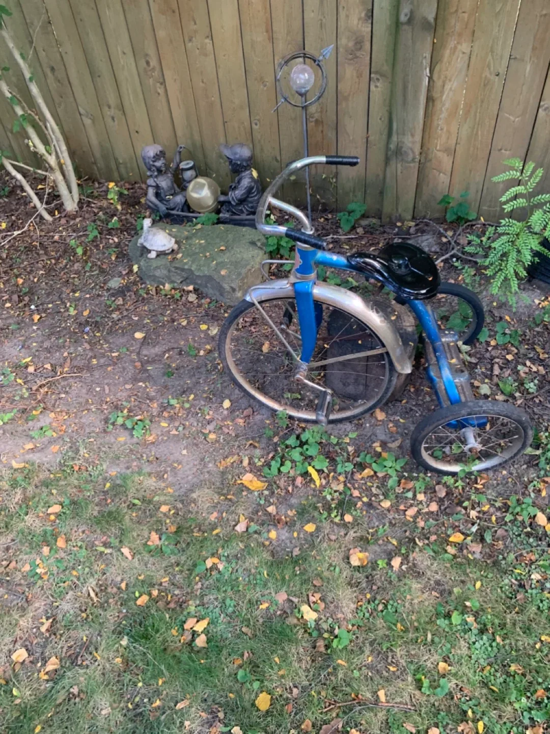 Vintage Blue Tricycle image indicator(2)