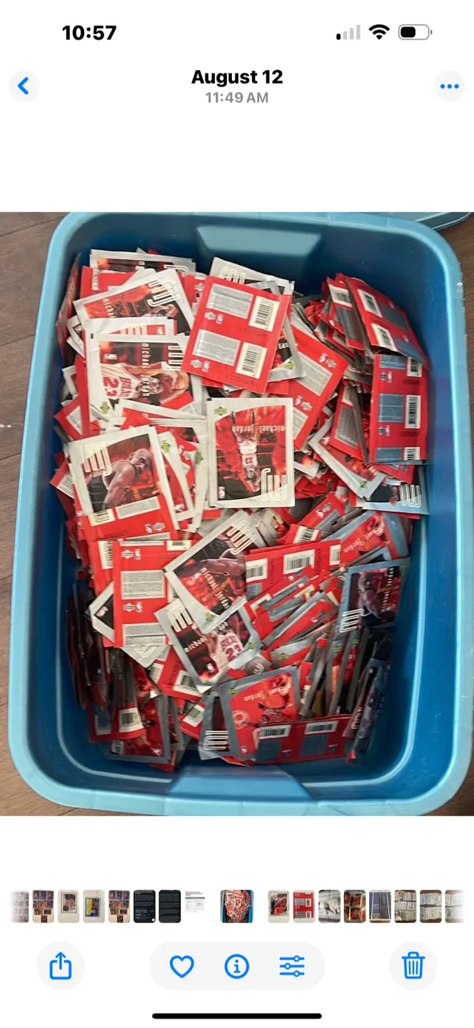 Michael Jordan Basketball Cards & Stickers For Sale image indicator(6)