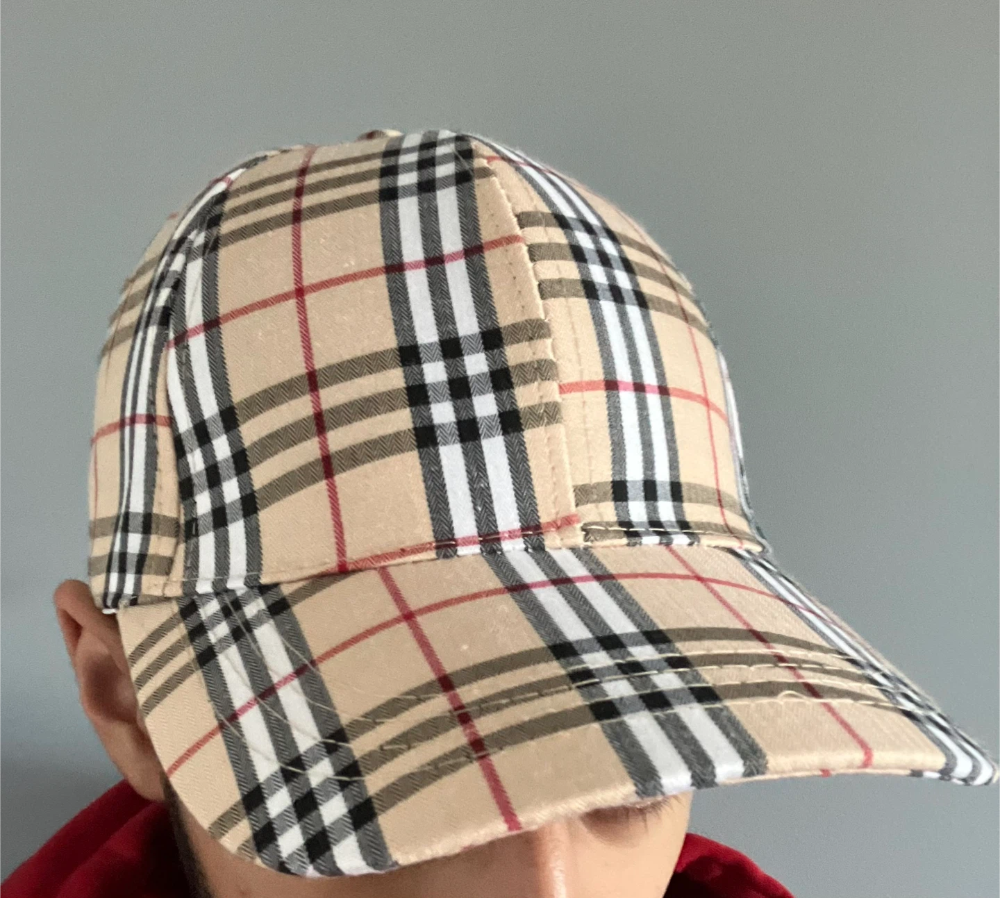 Burberry Plaid Baseball Cap - photo 5