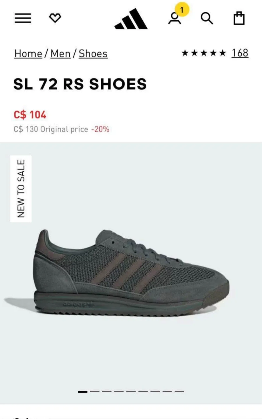 Adidas SL 72 RS Shoes