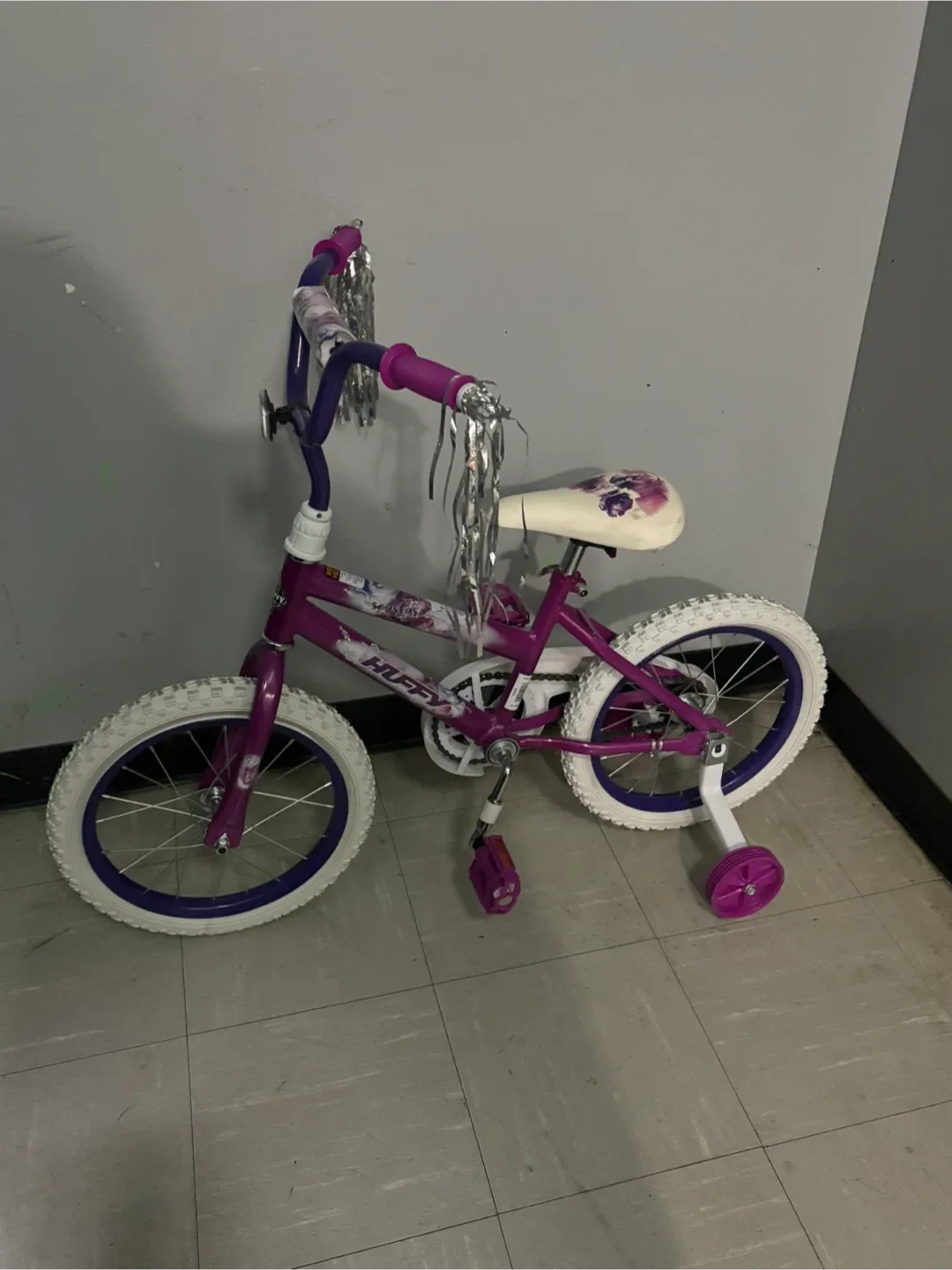 Huffy Sea Star Girls Bike - Purple & White