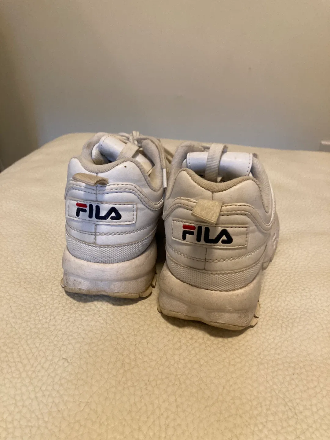 Fila Disruptor White Sneakers - US 4 image indicator(4)