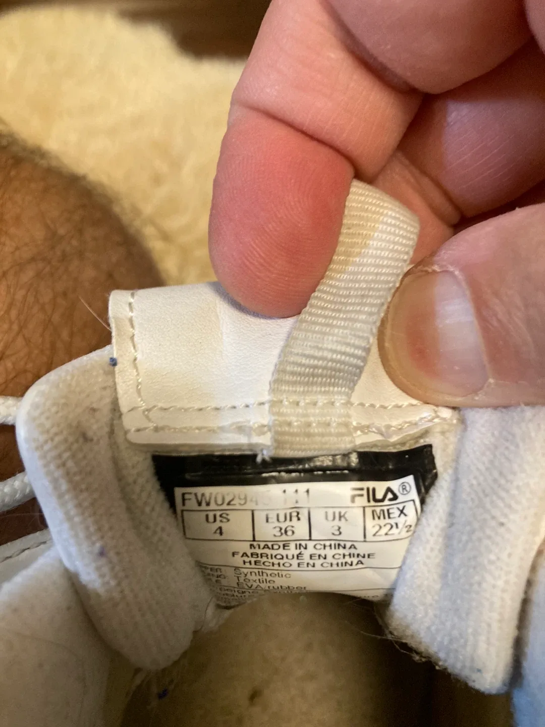 Fila Disruptor White Sneakers - US 4 image indicator(5)