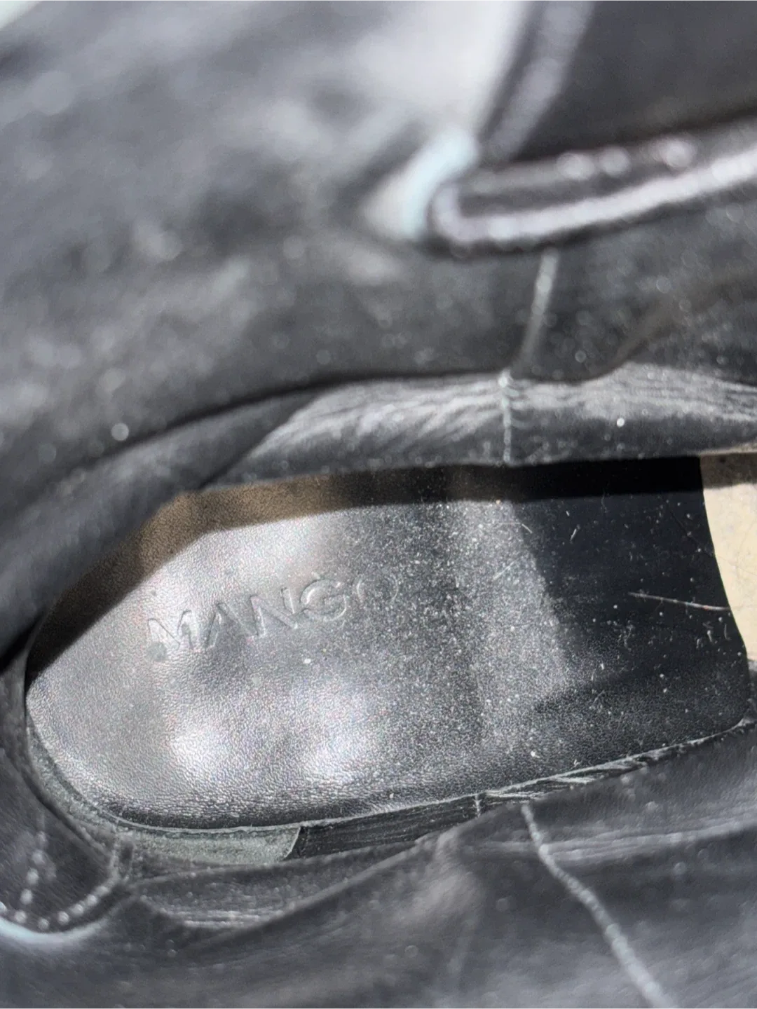 Mango Black Leather Cowboy Boots - Size EU 38 image indicator(5)