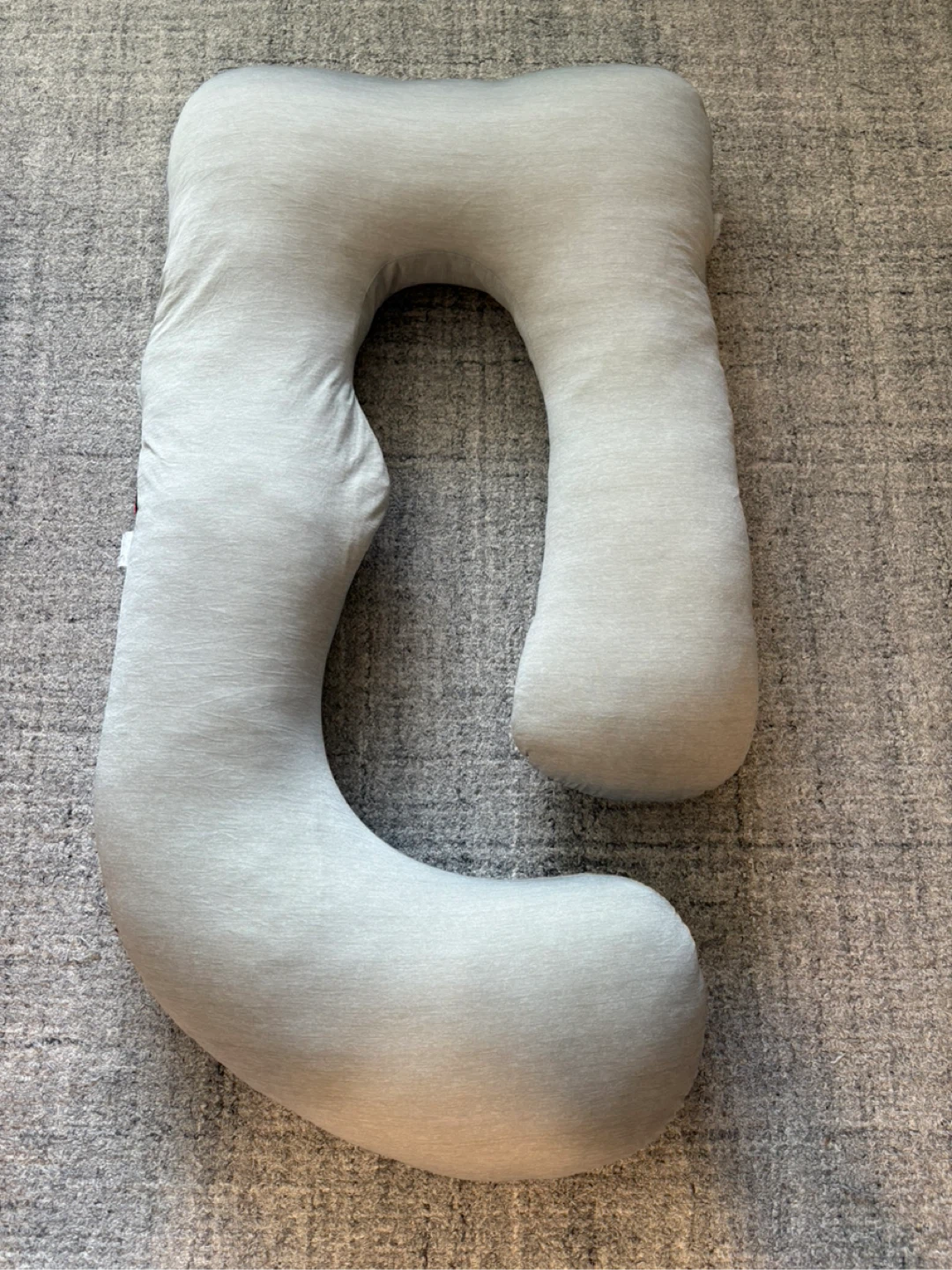 Grey Full Body Pregnancy Pillow
