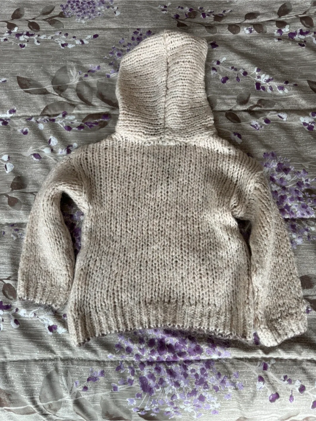 Zara Knitwear Baby Hoodie - Size 3-4 Years image indicator(2)