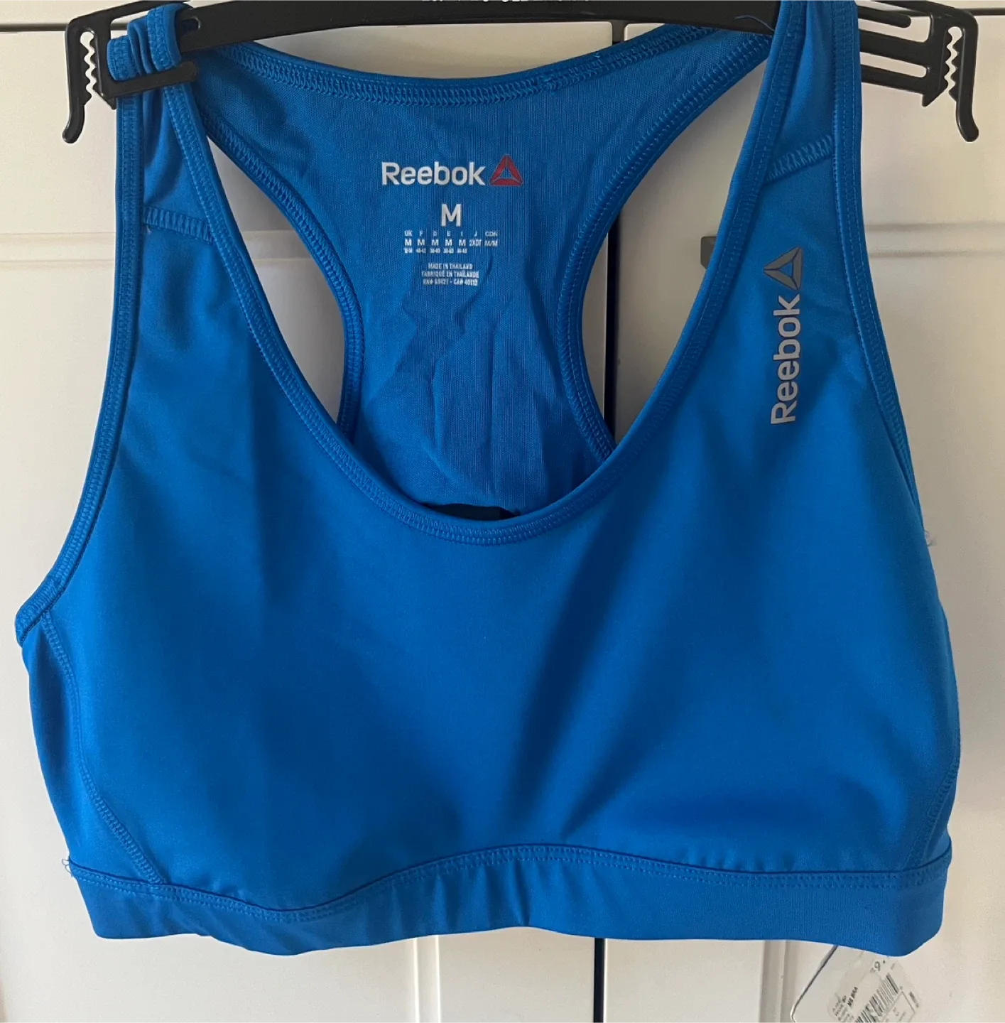 Reebok Medium Blue Sports Bra - New with Tags