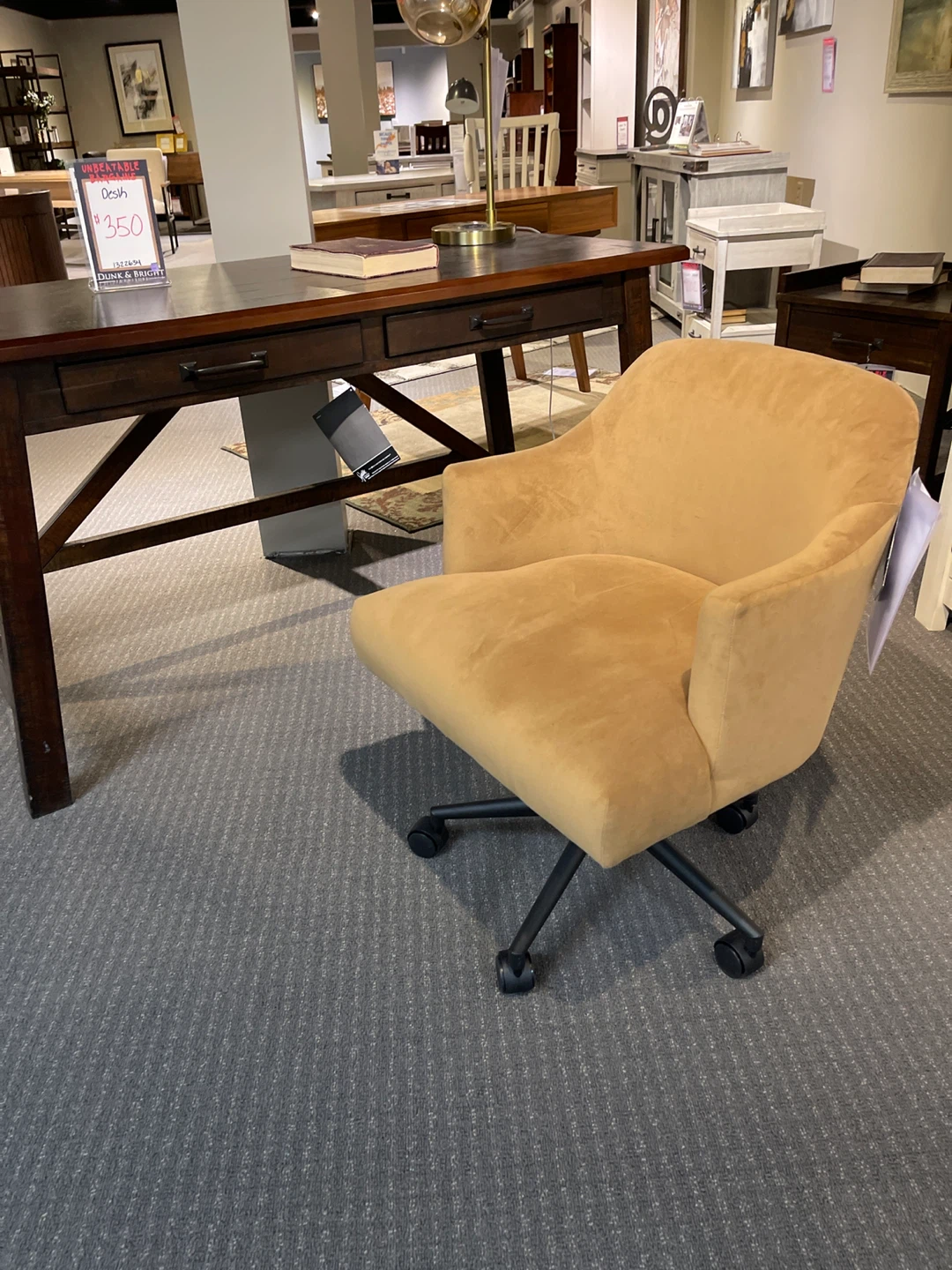 Dunk & Bright Yellow Office Chair