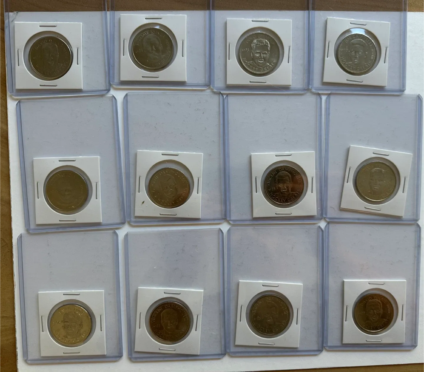 1996/97 NHLPA, NHL CANADIAN HOCKEY COINS image indicator(3)