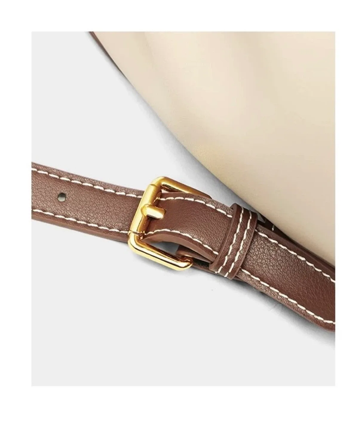 Caduni Kaiser White & Brown Backpack image indicator(5)