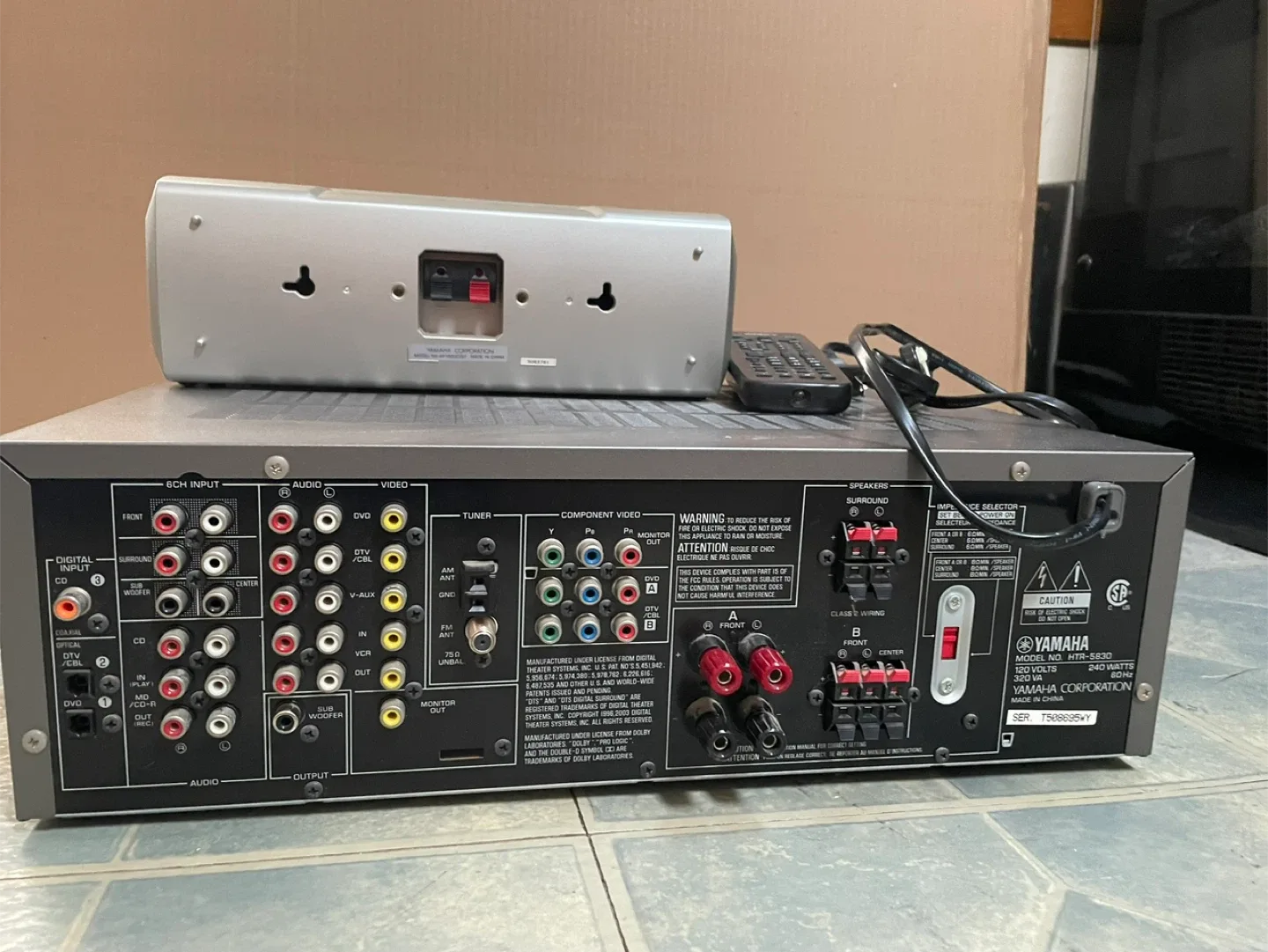 Yamaha HTR-5630 Natural Sound AV Receiver image indicator(2)