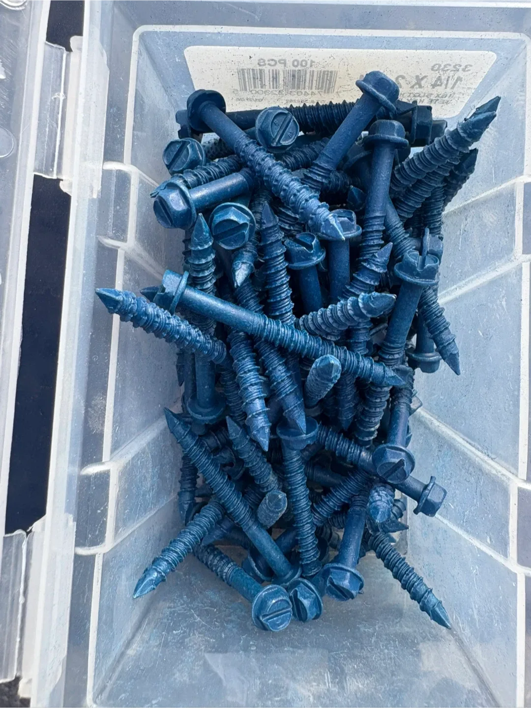 Buildex Tapcon 1/4" x 2-1/4" Screws - 100pc image indicator(2)