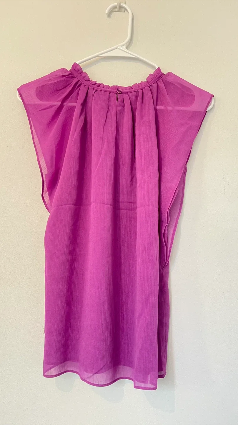 Suzy Shier Purple Blouse - Size XS/TP image indicator(2)