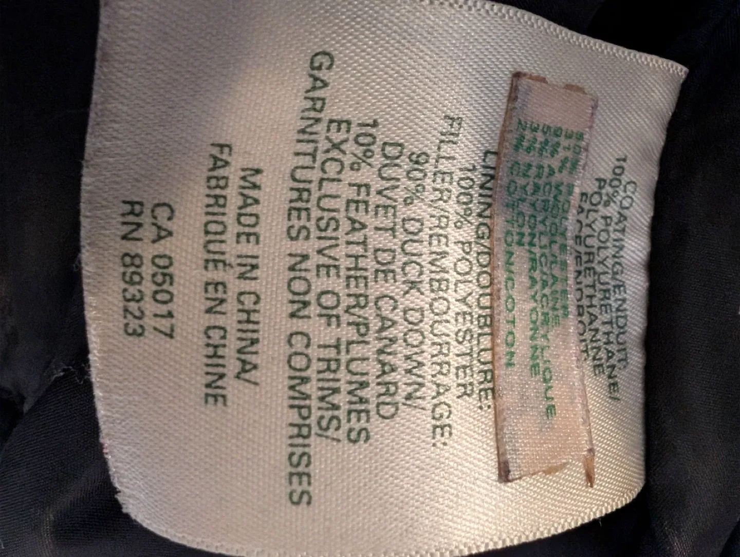 Roots Canada Down Puffer Jacket - Size M image indicator(4)