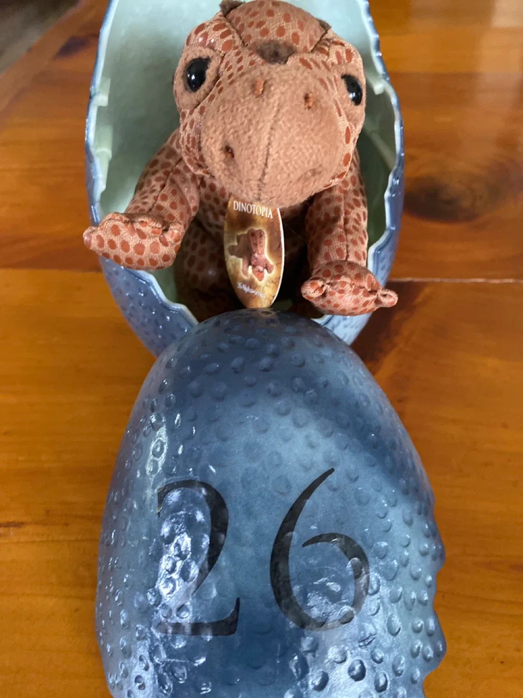 Dinotopia Plush Dinosaur in Egg