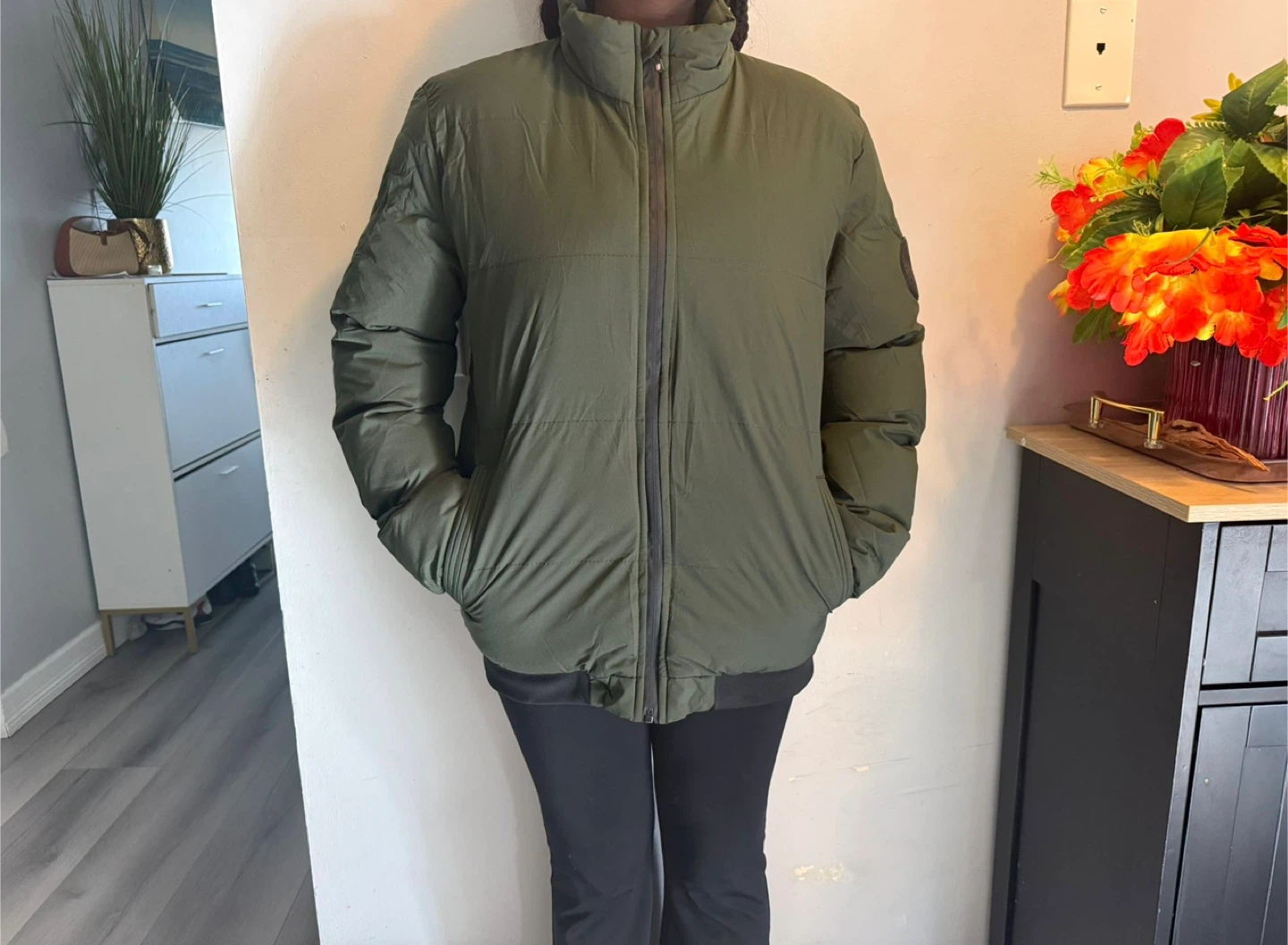 Puffer Jacket - Olive Green Both man & women - photo 4