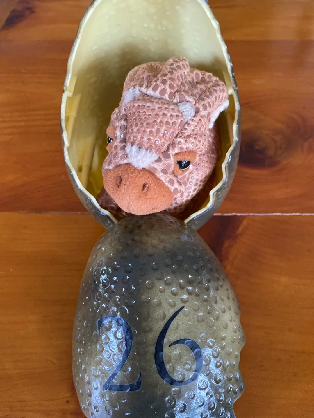 Dinosaur in Egg Plush Toy