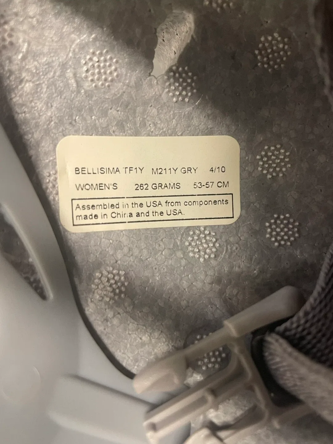 Brand New - Bell Bellisima Women's Bike Helmet Gray w/ Visor image indicator(5)