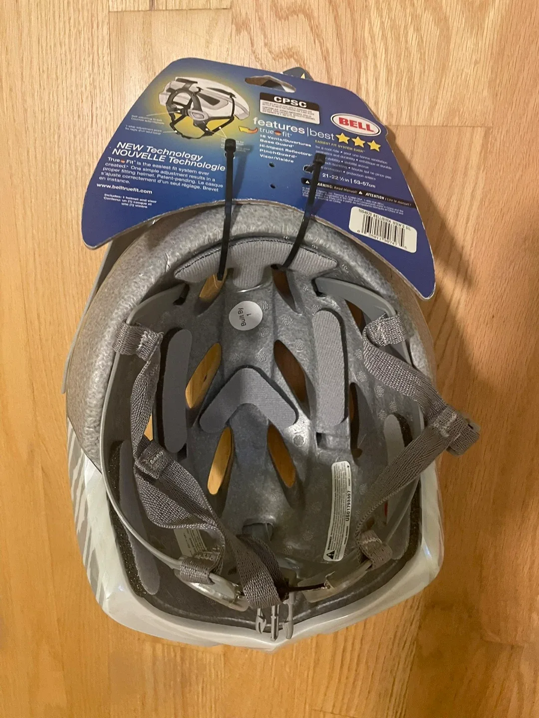 Brand New - Bell Bellisima Women's Bike Helmet Gray w/ Visor image indicator(2)